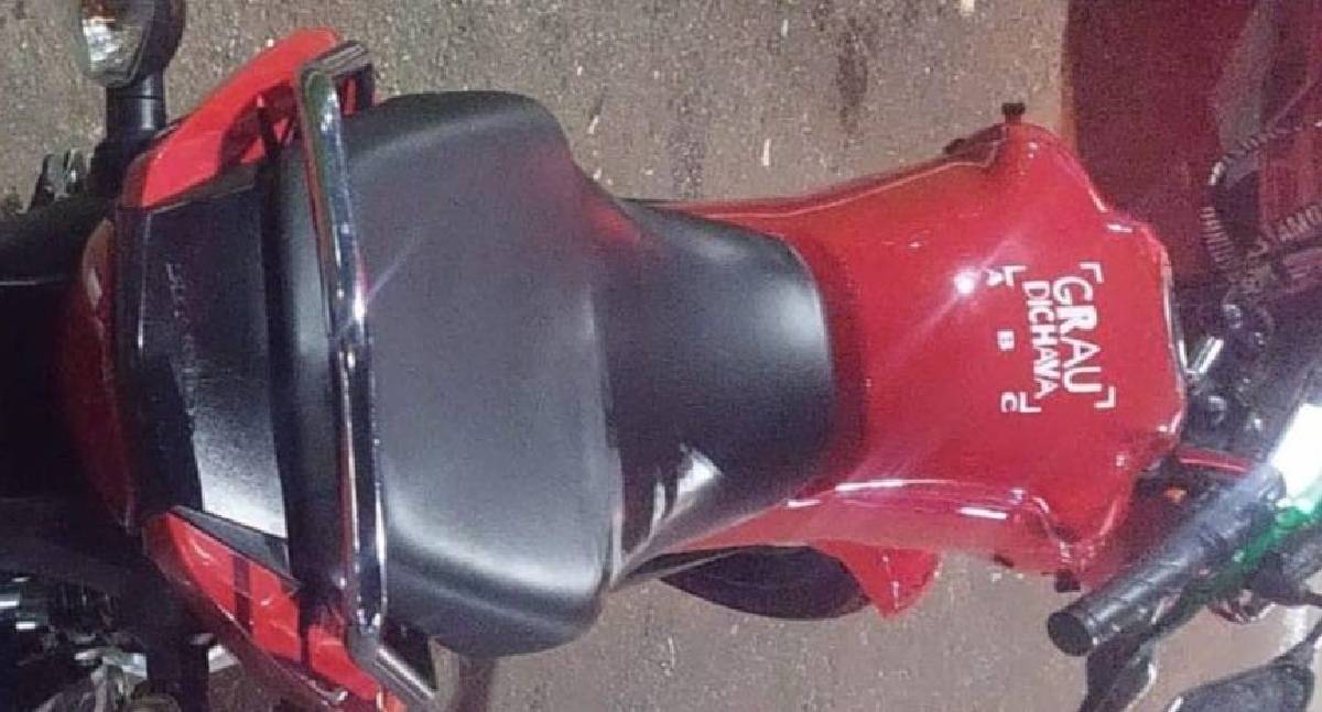 Motociclista bêbado sofre queda durante perseguição policial em Vilhena