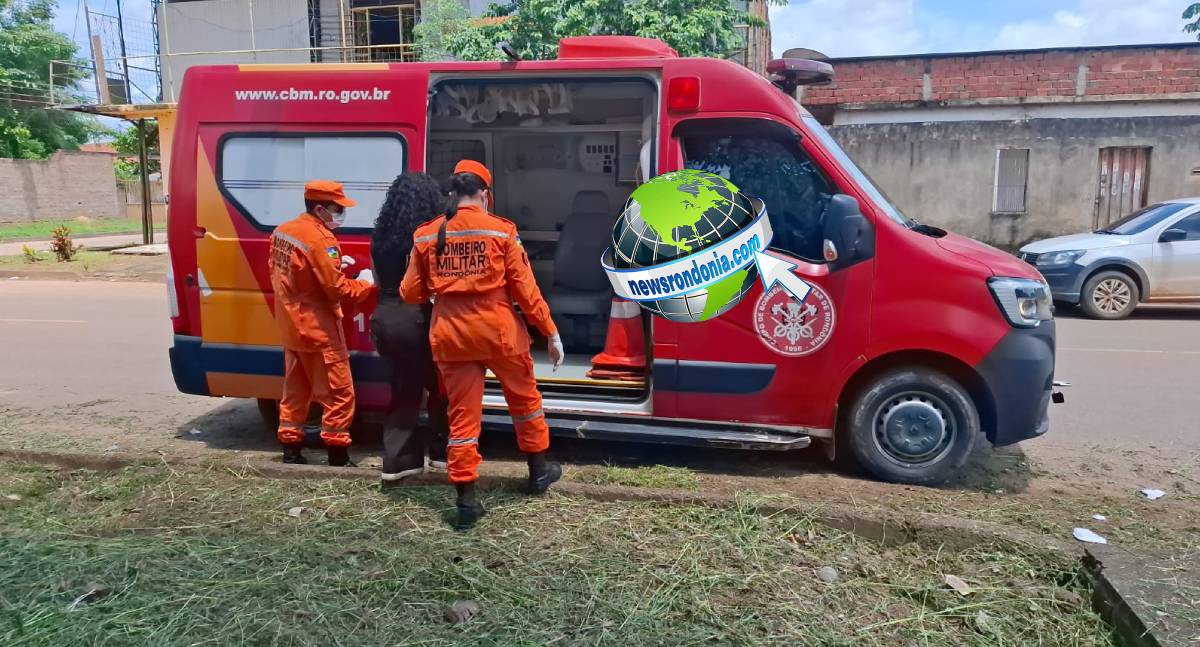 Motociclista fica ferida após colisão na zona Sul