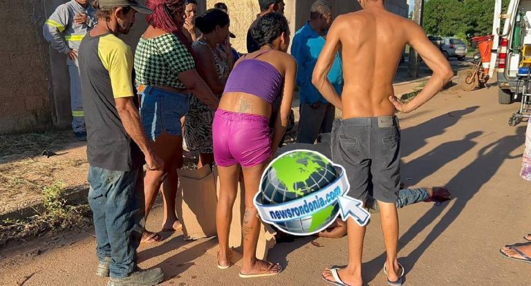 Motociclista fica gravemente ferido após acidente na zona leste