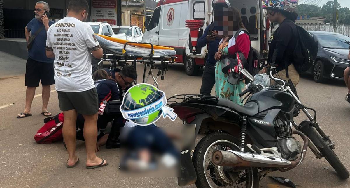 Motorista faz conversão proibida e causa grave acidente na Rio Madeira