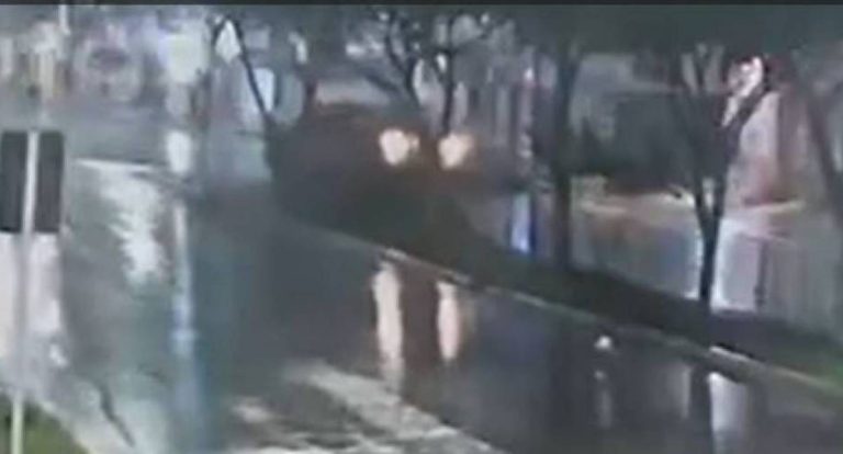 Motorista perde controle de picape e “arranca” árvore em avenida de RO