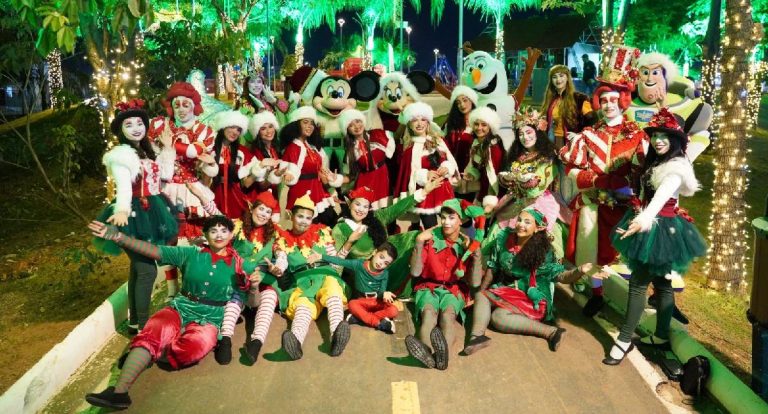 Natal de Luz do Parque da Cidade atrai quase meio milhão de visitantes