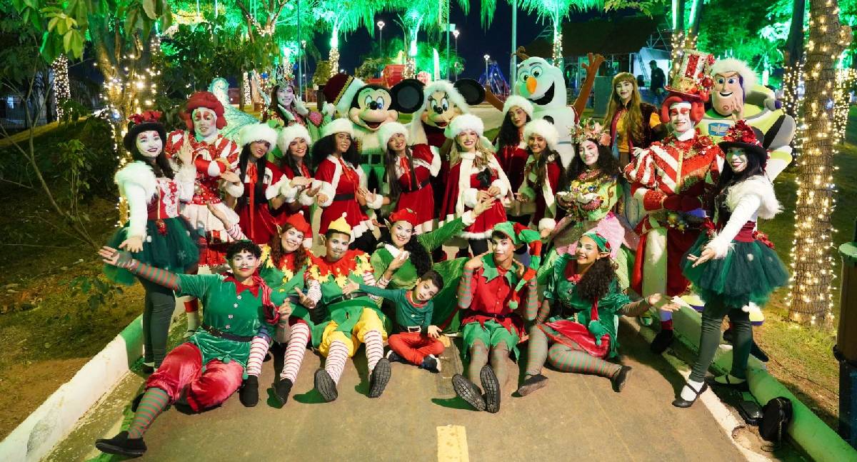 Natal de Luz do Parque da Cidade atrai quase meio milhão de visitantes