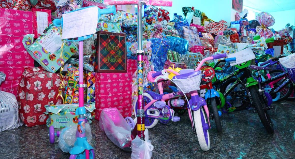 NATAL: governo de Rondônia bate recorde de presentes doados às crianças na Campanha Papai Noel dos Correios 2025