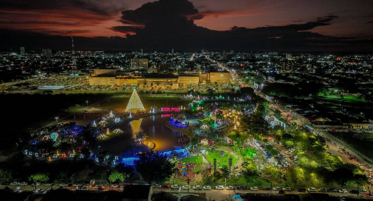 Natal Iluminado transforma o Parque da Cidade em palco cultural em Porto Velho