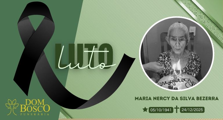 Nota de pesar: Maria Nercy da Silva Bezerra