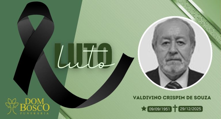 Nota de pesar: Valdivino Crispim de Souza