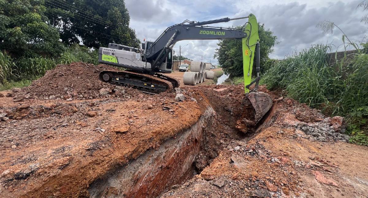 Obra de drenagem muda realidade de moradores no bairro Lagoa