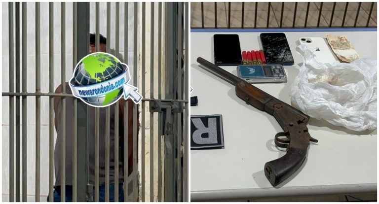 Pai é preso após polícia achar arma e munições na zona Leste