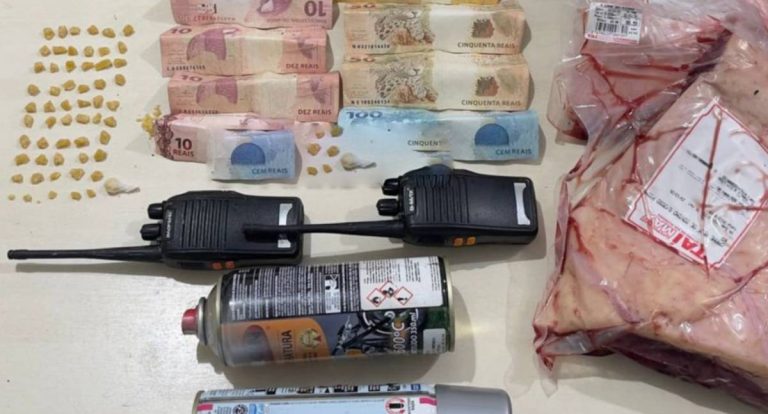 Patamo desarticula ponto de tráfico no bairro Urupá