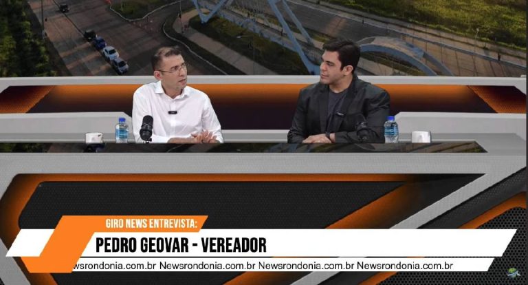 Pedro Geovar reforça papel da comunidade e cobra avanços em infraestrutura de Porto Velho durante entrevista