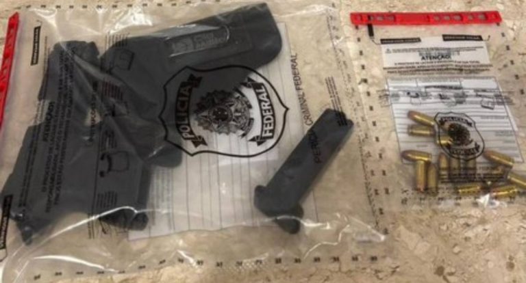 PF e PMRO prendem homem por porte ilegal de arma na BR-364