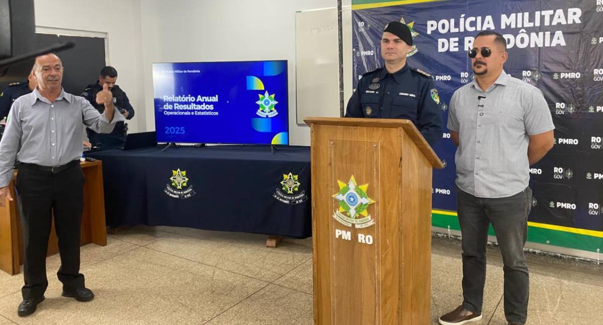 Polícia Militar apresenta balanço positivo de produtividade em 2025