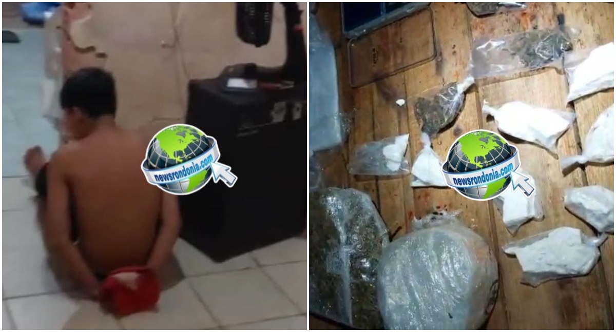 Polícia prende traficante e estoura boca de fumo em Porto Velho