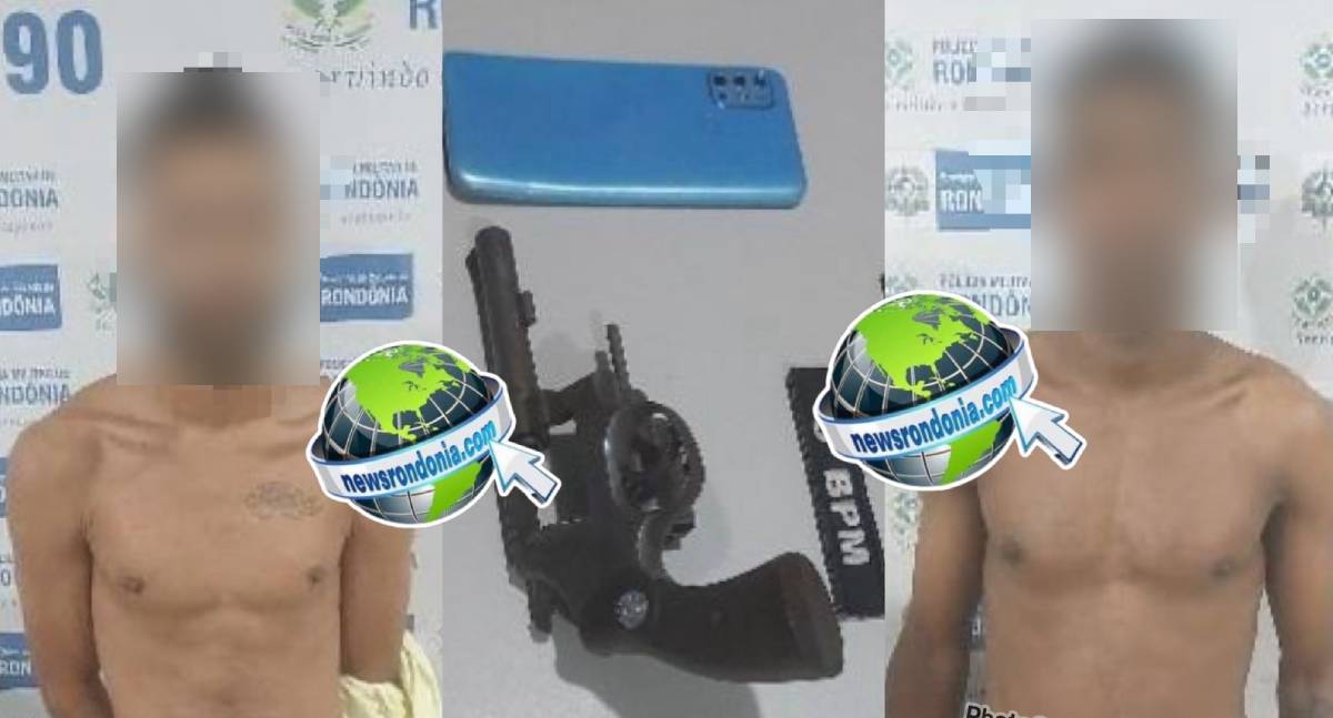 Policiais do 5º Batalhão prendem dupla armada na zona leste