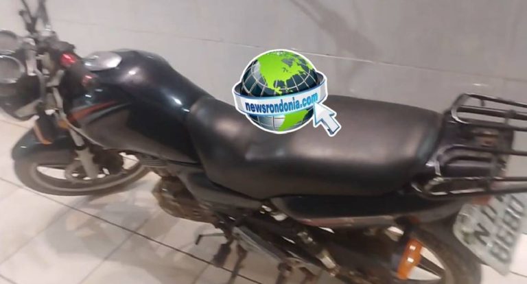 Policial e amigo são presos com moto furtada em Porto Velho
