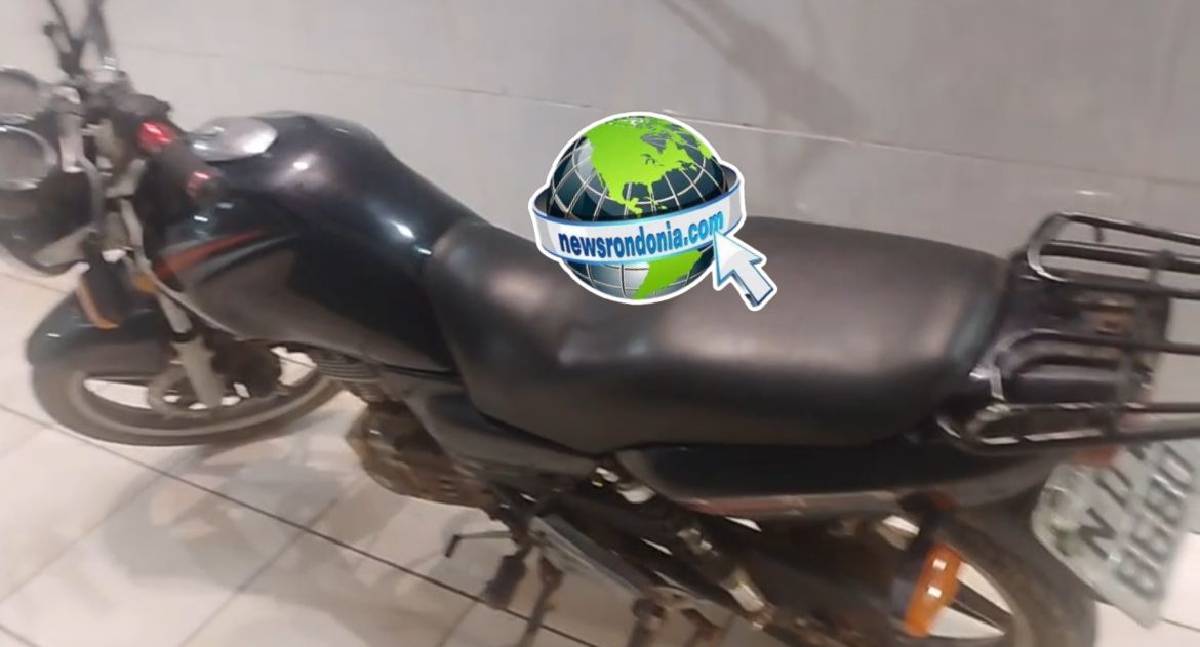 Policial e amigo são presos com moto furtada em Porto Velho