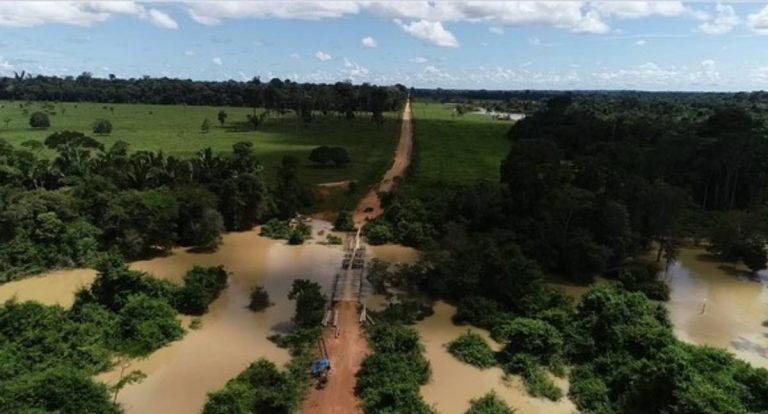 Ponte sobre o Rio Massangana na RO-457 tem licitação celebrada por Pedro Fernandes em Alto Paraíso