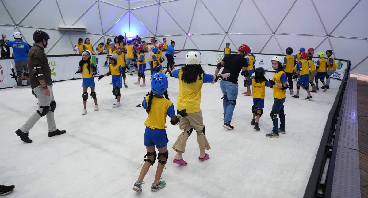 Porto Velho abre 3 mil vagas na pista de patinação