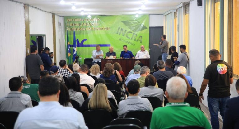 Porto Velho firma parceria com Incra para acelerar regularização fundiária urbana e rural