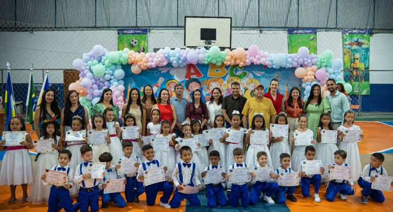 Prefeitura de Jaru conclui semana de formaturas com mais de 600 alunos da Educação Infantil