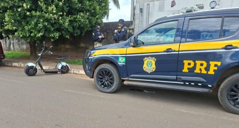 PRF e PM intensificam fiscalização de ciclomotores elétricos em RO