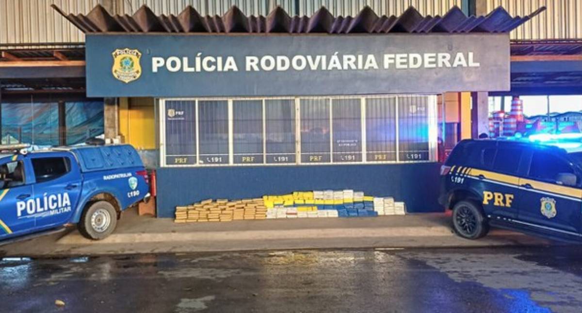 PRF em Rondônia e PMRO apreendem mais de trezentos quilos de entorpecentes
