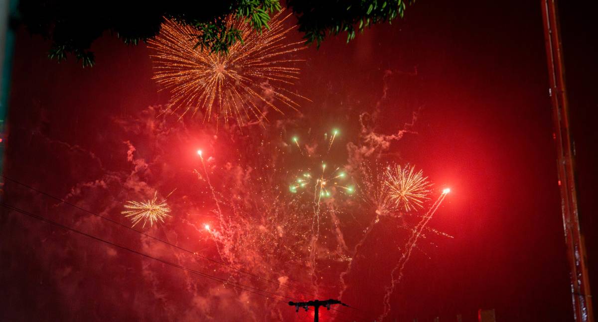 Queima de fogos de oito minutos marcará a chegada de 2026 no Parque da Cidade