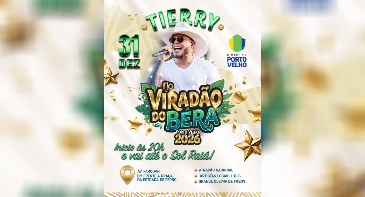 Réveillon de Porto Velho terá segurança reforçada e várias atrações