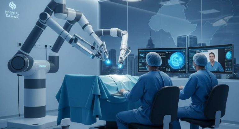 Samar é o primeiro do Norte com robô Toumai para cirurgias