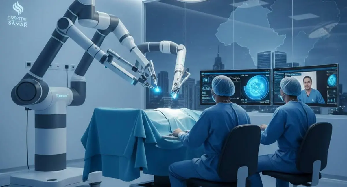 Samar é o primeiro do Norte com robô Toumai para cirurgias