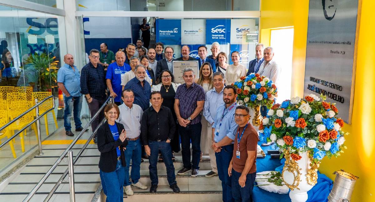 Sesc Centro é reinaugurado e homenageia José Sálvio Coelho