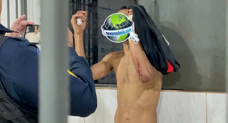 Suspeito de furto em posto é agredido por populares em Porto Velho
