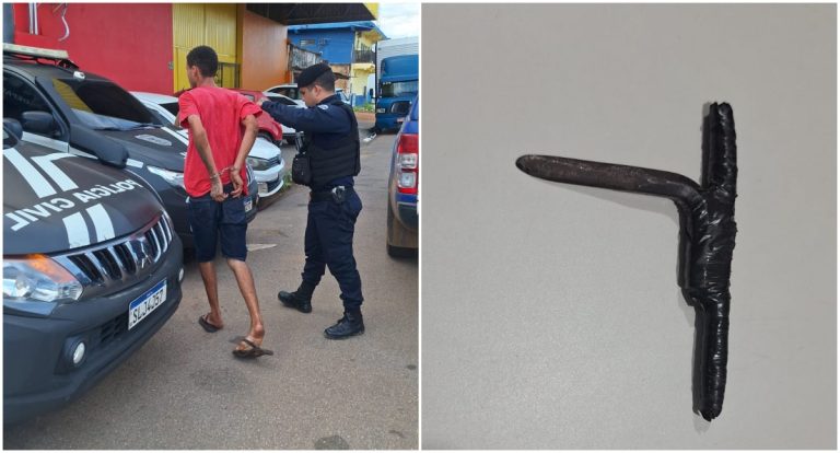 Suspeito é preso com chave micha após tentar furtar motocicleta em Porto Velho