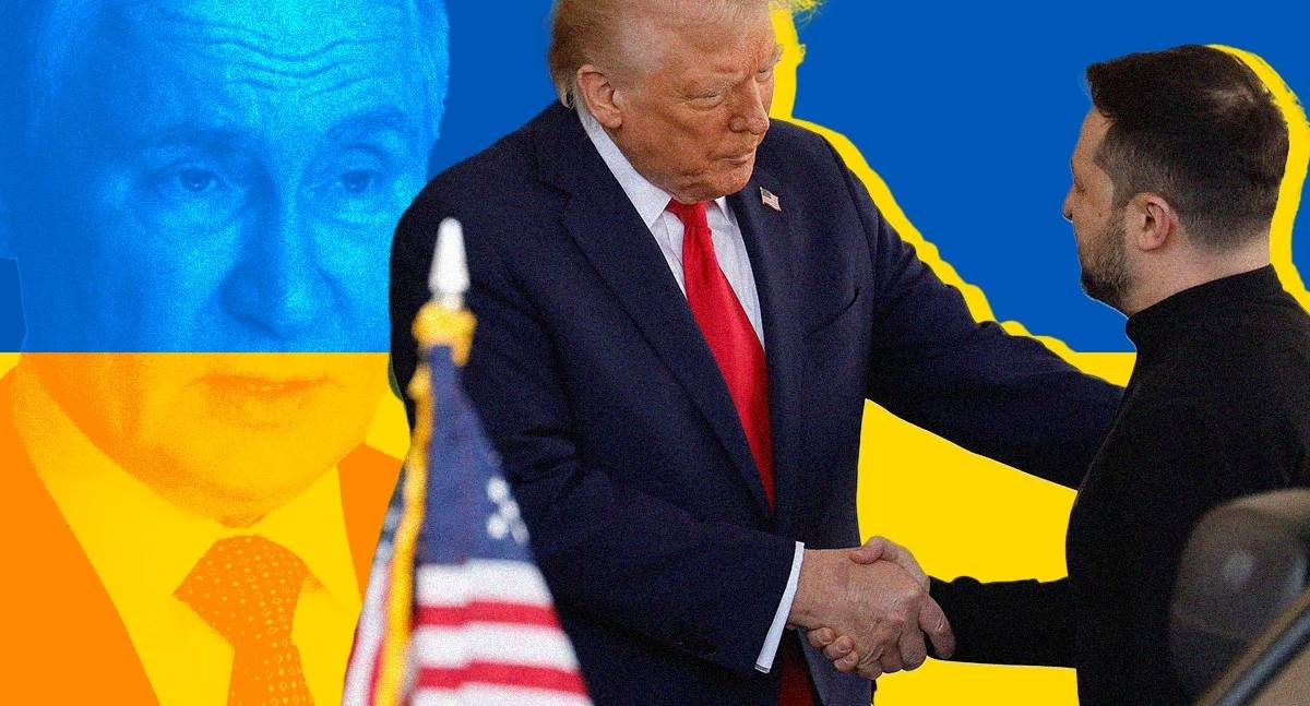 Trump e Zelensky se reúnem em meio à guerra na Ucrânia