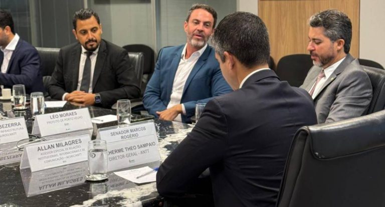 Vereador Dr. Gilber participa de reunião na ANTT para tratar do Anel Viário de Porto Velho