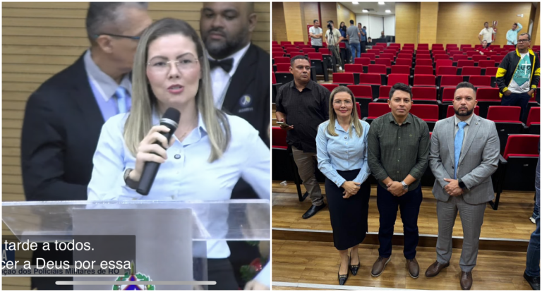 Vereadora Sofia Andrade critica falta de valorização dos praças 