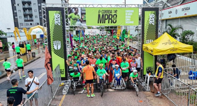 6ª Corrida do MPRO reúne mais de 800 atletas em Porto Velho