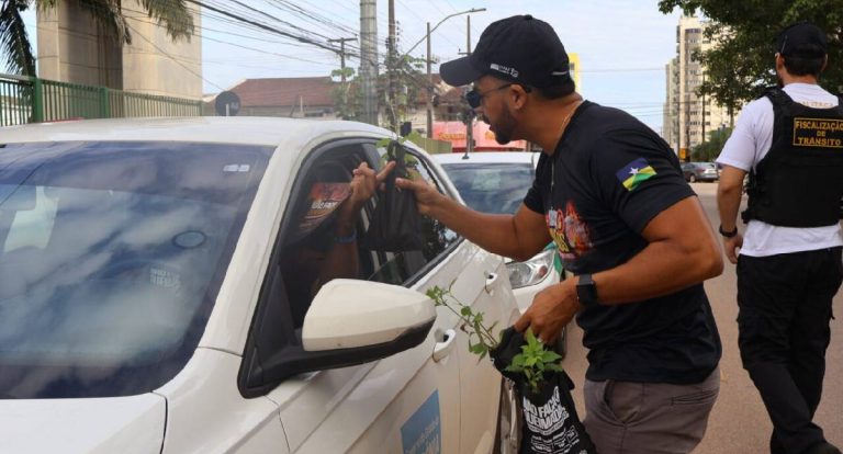 Ação de conscientização ambiental marca início da campanha contra queimadas em Porto Velho