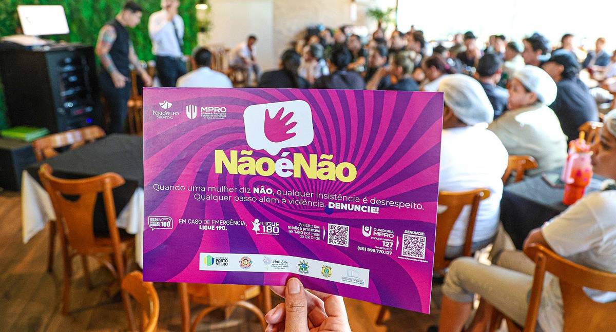 Carnaval: MPRO e shopping lançam campanha contra violência