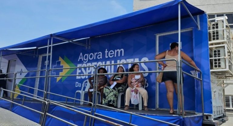 Carreta de saúde da mulher do SUS chega a Cacoal pelo programa Agora Tem Especialistas