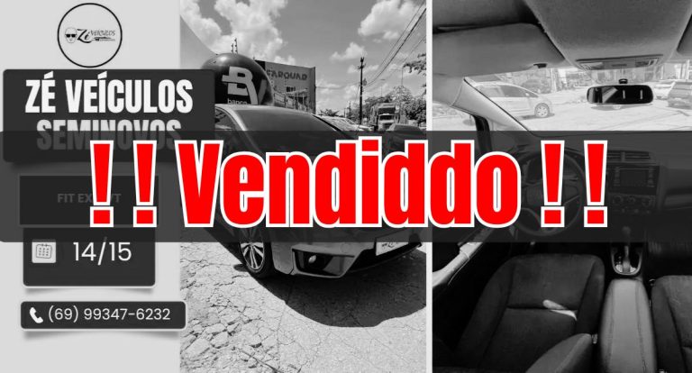 Honda Fit EX CVT 2015 Conforto E Confiabilidade na Zé Veículos