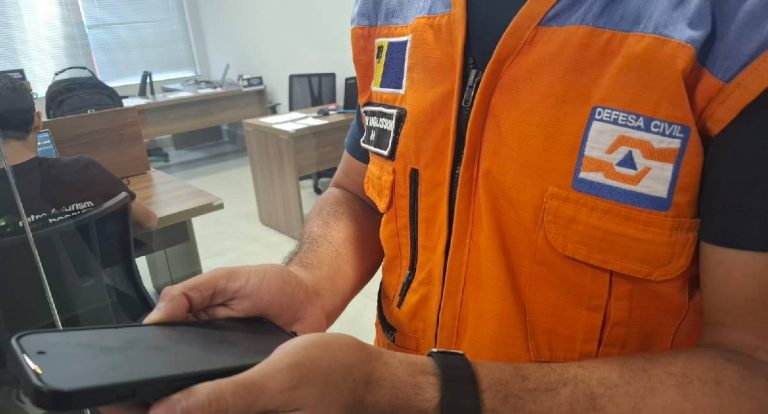 Defesa Civil emite alerta laranja para chuvas intensas em Porto Velho