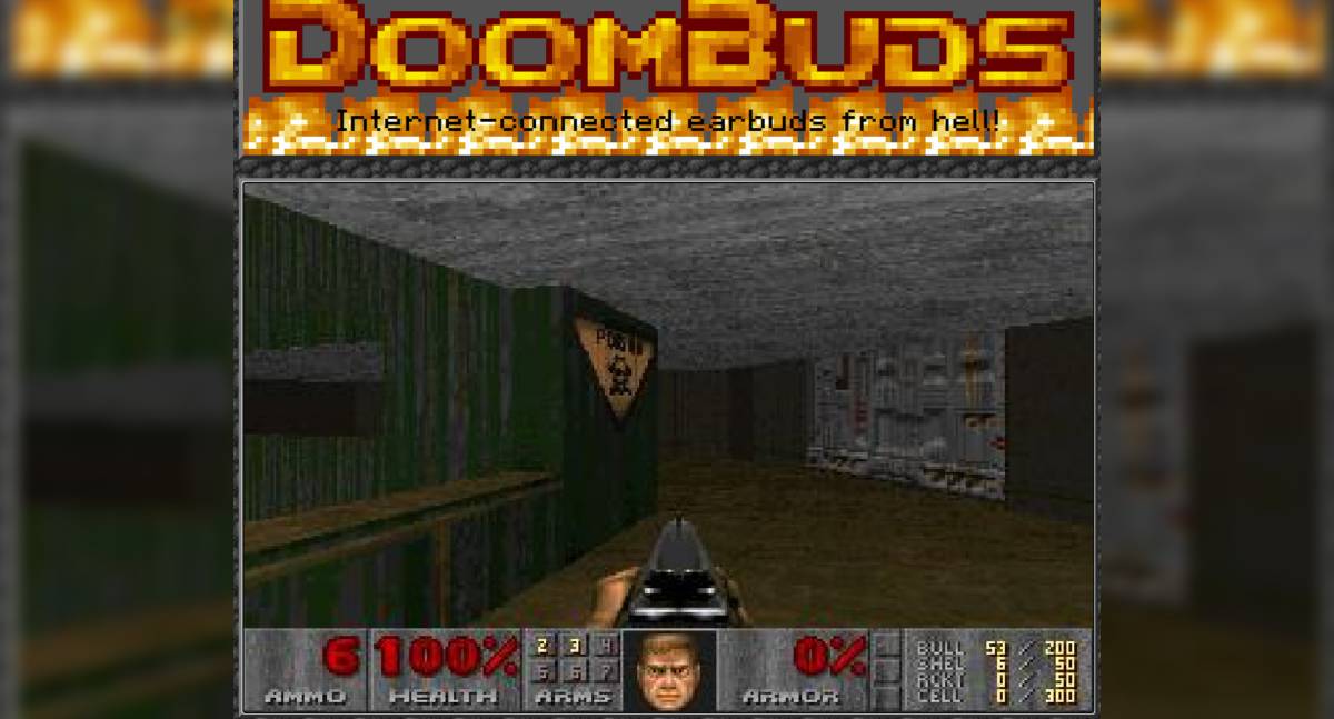 Doom roda até em fones de ouvido sem tela em experimento hacker