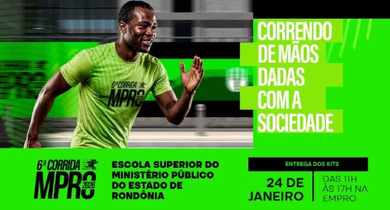 Entrega de kits para inscritos na 6ª Corrida do MPRO será neste sábado (24/1) na Empro