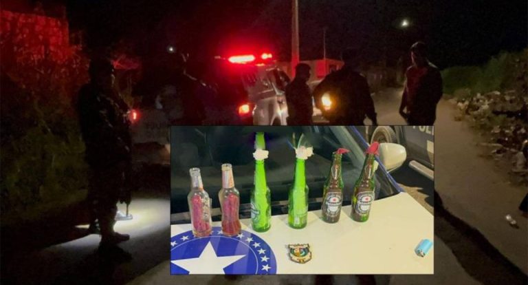 Jovem é preso e adolescente apreendido com seis coquetéis molotov em Porto Velho