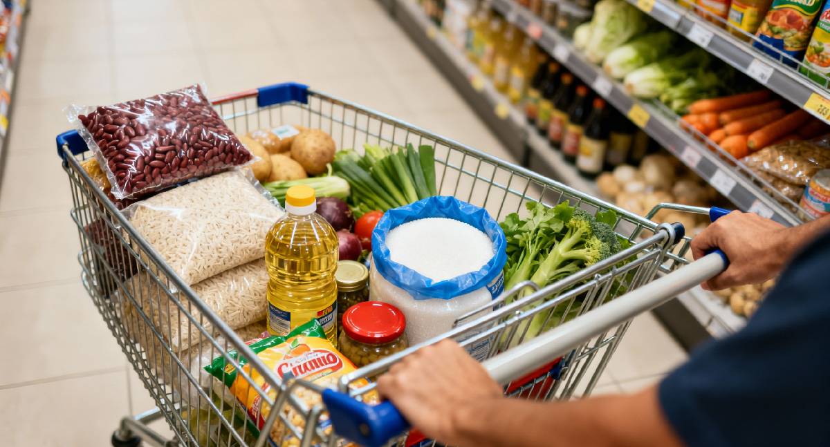 Levantamento Dieese/Conab aponta queda no preço da cesta básica em todas as capitais no 2º semestre de 2025