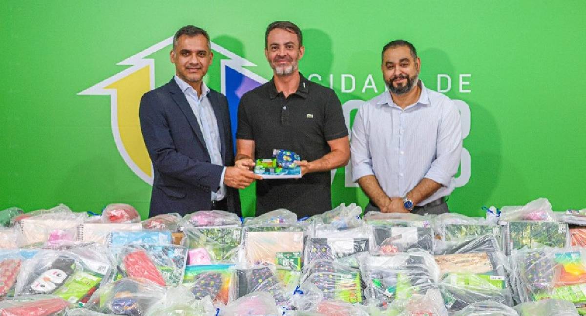 MPRO entrega mais de mil kits escolares à Prefeitura de Porto Velho
