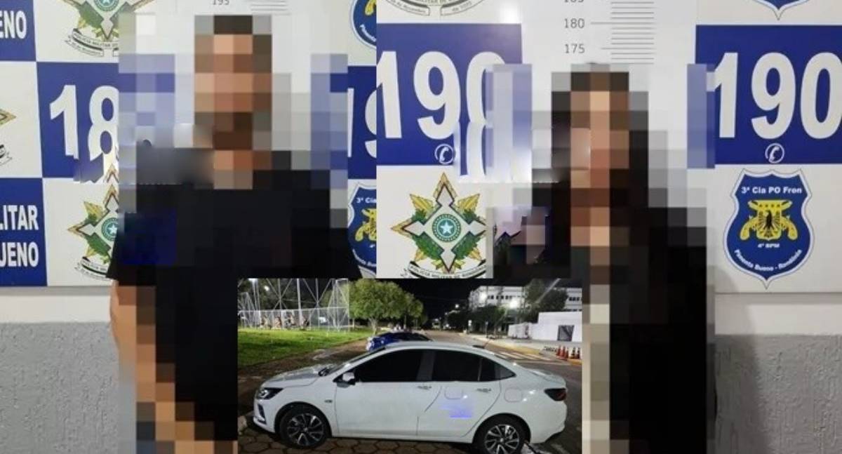 PM prende casal de Jaru com mais de 2 kg de droga em Pimenta Bueno