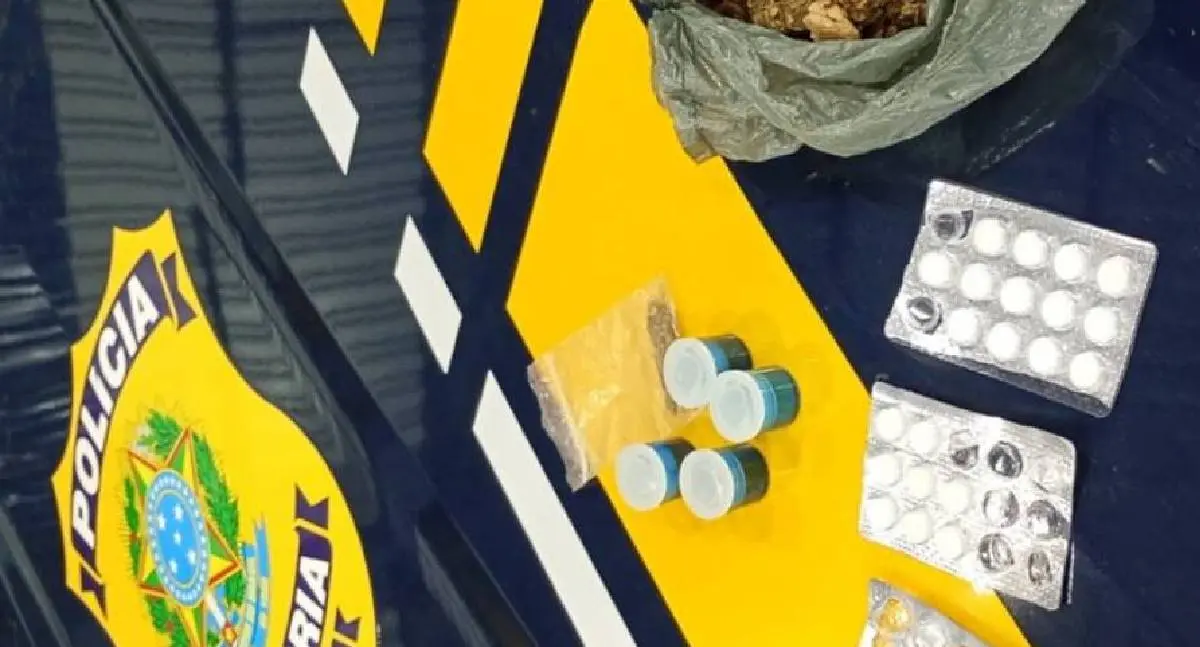 PERIGO NA ESTRADA: PRF flagra caminhoneiro drogado na BR-364